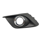 For Mazda 3 Axela 2014 2015 2016 Front Bumper Lamp Shell Fog Light Grille Cover Headlight Fog Lamp Frame Hood Auto Accessories