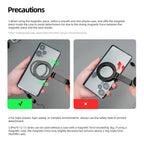 TELESIN Silicone Magnetic Quick Release Neck Mount Hold for Iphone 15 14 13 12 11 SAMSUNG XIAOMI Smart Phone Accessories