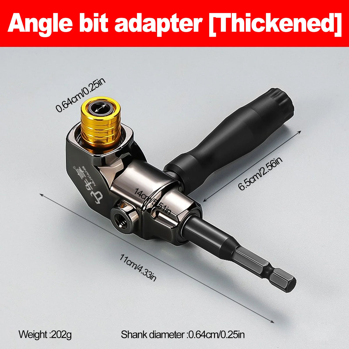 90/105 Degree Angle Electric Corner Turner, Electric Screwdriver Hardware Tool Accessories, Elbow Universa Flexible Shaft
