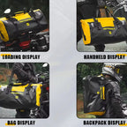 Motorcycle Dry Bag Waterproof Reflective Tail Duffle Bag Skiing Travel Hiking Camping Boating Riding Fishing Outdoor Luggage