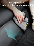for Tesla Model YL 2026 3rd Row Seat Foot Protector Cover TPE Anti-kick Protection Accessories Y L Pad Under Third Row Seats