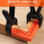8pcs 90 degree positioning square right angle clips 4 inches/3 inches reusable fixed clips durable corner clips