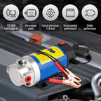 Portable Oil Transfer Pump 1-4L/min 12V Extractor Fluid Suction Electric Change Fuel Pump Siphon Tool for Car Motorcycles Boats