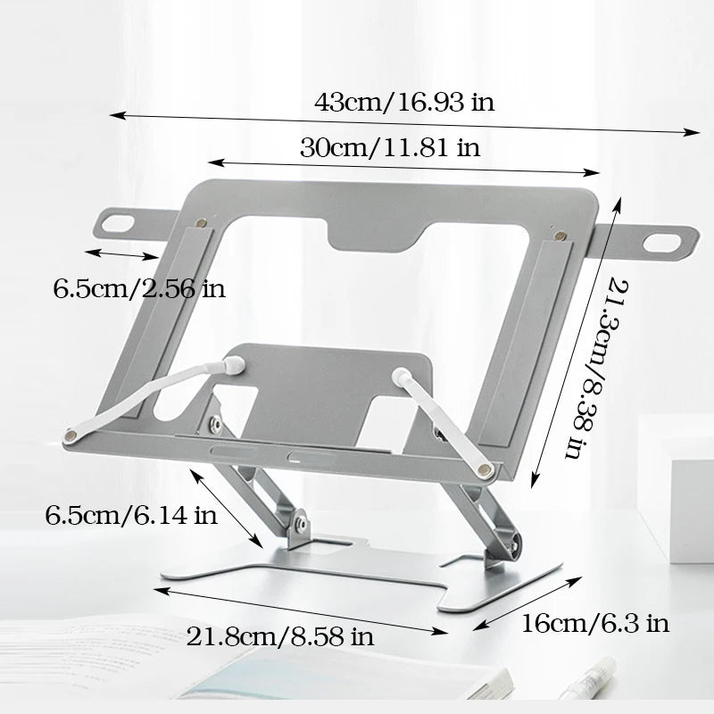 Multifunction Reading Stand,Extendable And Adjustable,Carbon Steel,Suitable For Reading,Mobile Phones,Laptops,Office Study Tools