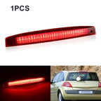 1X Third 3Rd Brake Light, LED Stop Lamp for Renault Megane MK II 2003-2008 Rear Tail Light, Red Shell OEM：8200175538
