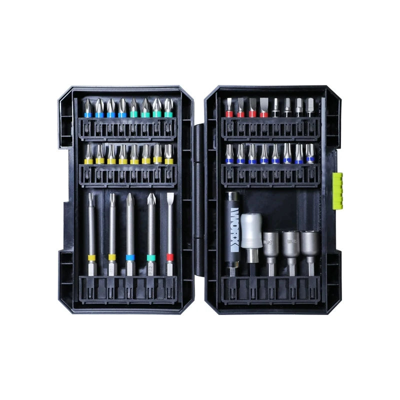 Worx WA1626 WA1626.1 WA1149 Drill Bits Set with Phillips Hexagon Torx Extend Rod Twist Sleeve Hole Bit
