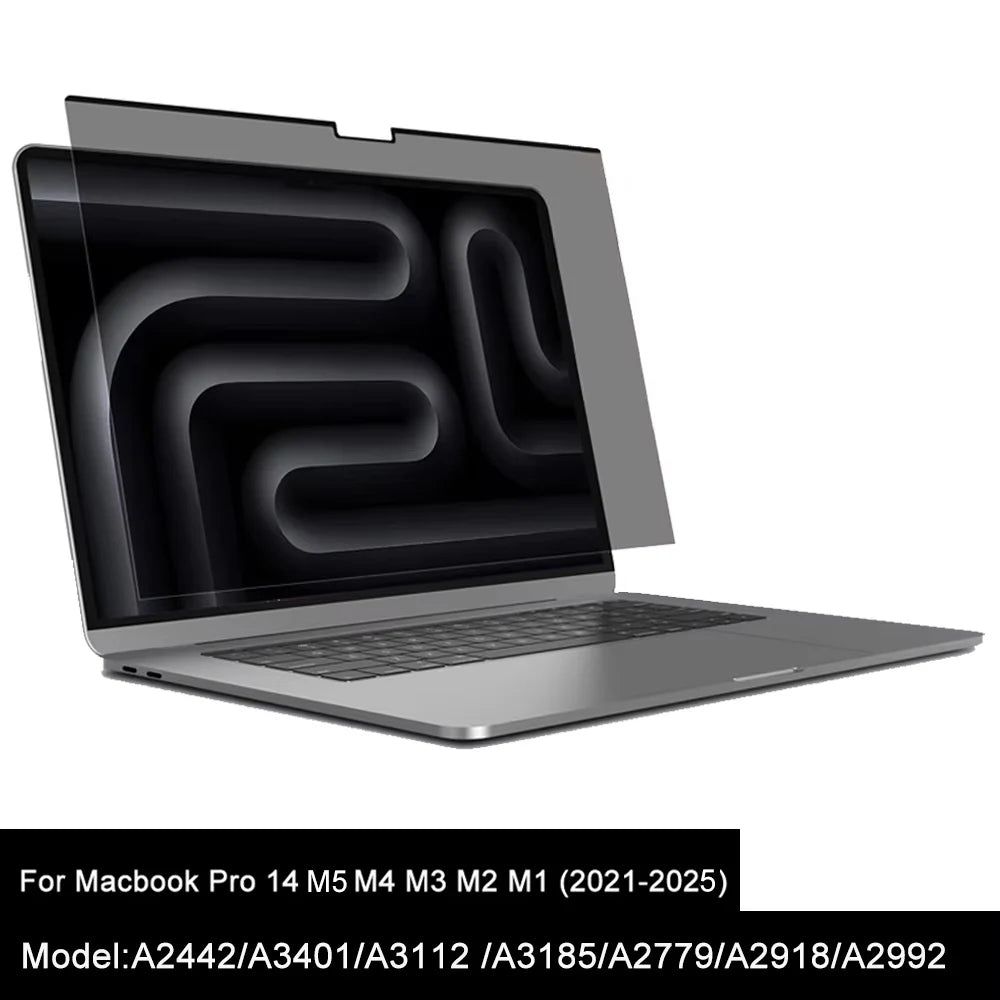 For Macbook Monitor Privacy Screen Protector For Macbook Air 13.6 inch M5M4 For Macbook Pro 14 M5 Chip 2026 For Laptop Accessory