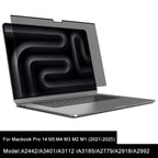 For Macbook Monitor Privacy Screen Protector For Macbook Air 13.6 inch M5M4 For Macbook Pro 14 M5 Chip 2026 For Laptop Accessory