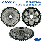 ZRACE Bicycle Cassette 8 9 10 11 12 Speed MTB bike freewheel 11-42T / 11-46T / 11-50T/11-52T for ALIVIO / DEORE / SLX / XT