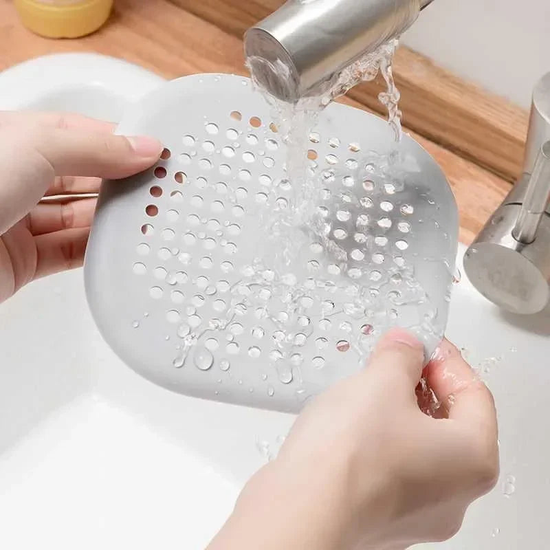 1/10PCS Bathroom Hair Filter Sink Anti-Blocking Strainer Bathtub Shower Floor Drain Stopper Silicone Kitchen Deodorant Plug