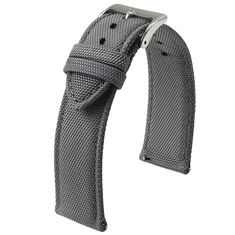 18mm 19mm 20mm 21mm 22mm 24mm Waterproof Sailcloth Watch Strap Two-Sided Nylon Watchband Quick Release Band Sport Belt For Men