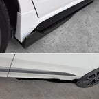 Car Side Skirt Extension Splitter Rocker Panels Lip Bumper 4pcs For Golf 7 Gti Seat Ibiza 6l Clio 4 X5 E53 W177 W211 W205 Audi A