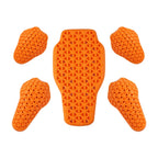 WOSAWE Motorcycle Shoulder Elbow Back Protection Pad Racing Safety Insert Armor Back Protector Pad Equipment for Racing SKiing