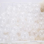 100 Pcs Eco-friendly Colorful Ball Pit Soft Plastic Ocean Ball Water Pool Ocean Wave Ball Outdoor Toys For Children Kids Baby