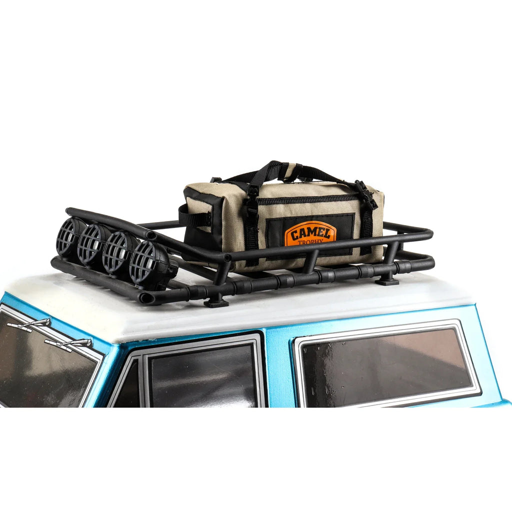 Simulated Mini Luggage Scale Sports Travel Bag Miniature Decoration for 1/10 RC Crawler Accessories