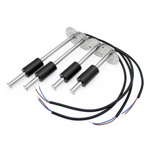 0-190 Ohm Fuel/Water Tank Level Sensor Stainless Steel, 100-500mm Length Options