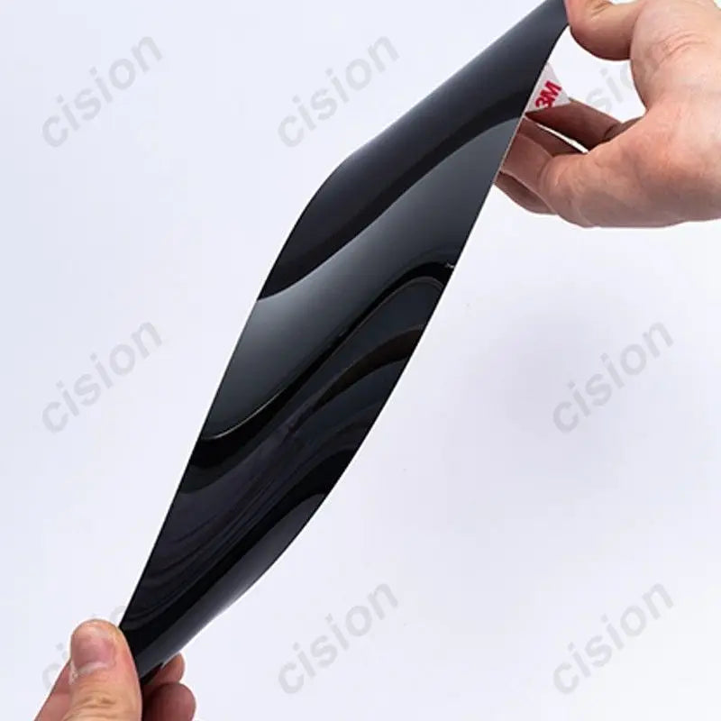 10x Carbon Fiber Black Car Window Door Column B C Pillar Post Cover Trim for Toyota RAV4 XA50 2019-2022 Mirror Effect PC Sticker