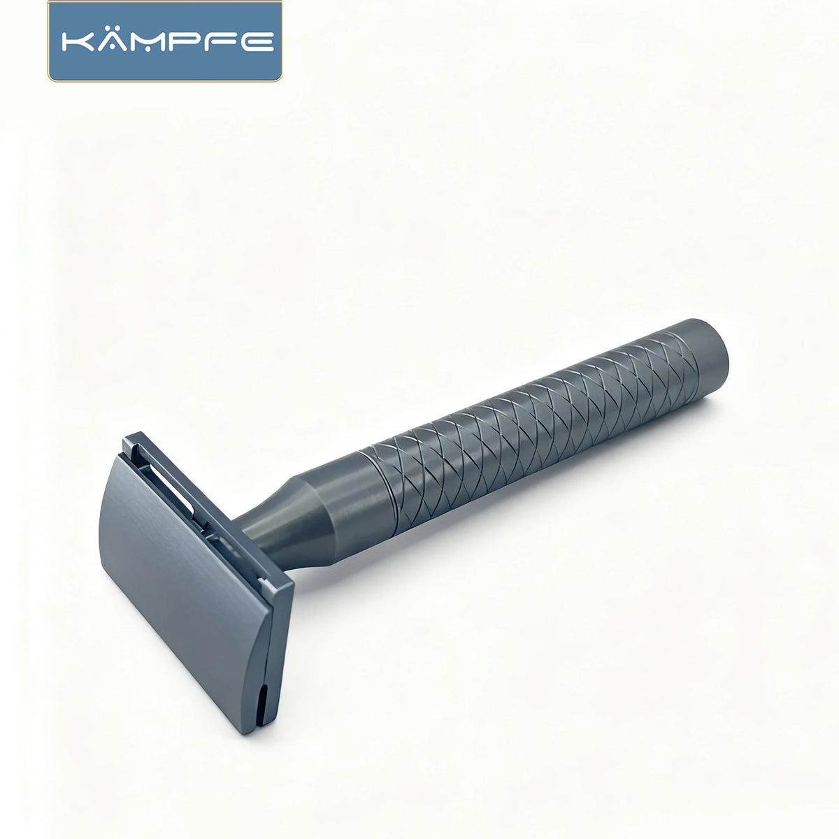 KAMPFE Aluminum CNC Machining  Handle Light Weight 1 Single-edged Blade  Mens Shaving Safety Razor  shaver
