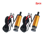 12V Electric Transfer Pump 12L Min Diesel Oil Water Fuel Change Truck Marine Car Utility Pump