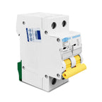 TOMZN 2P DC 600V Circuit Breaker MCB C Curve Single Pole Direct-current Fuse For PV