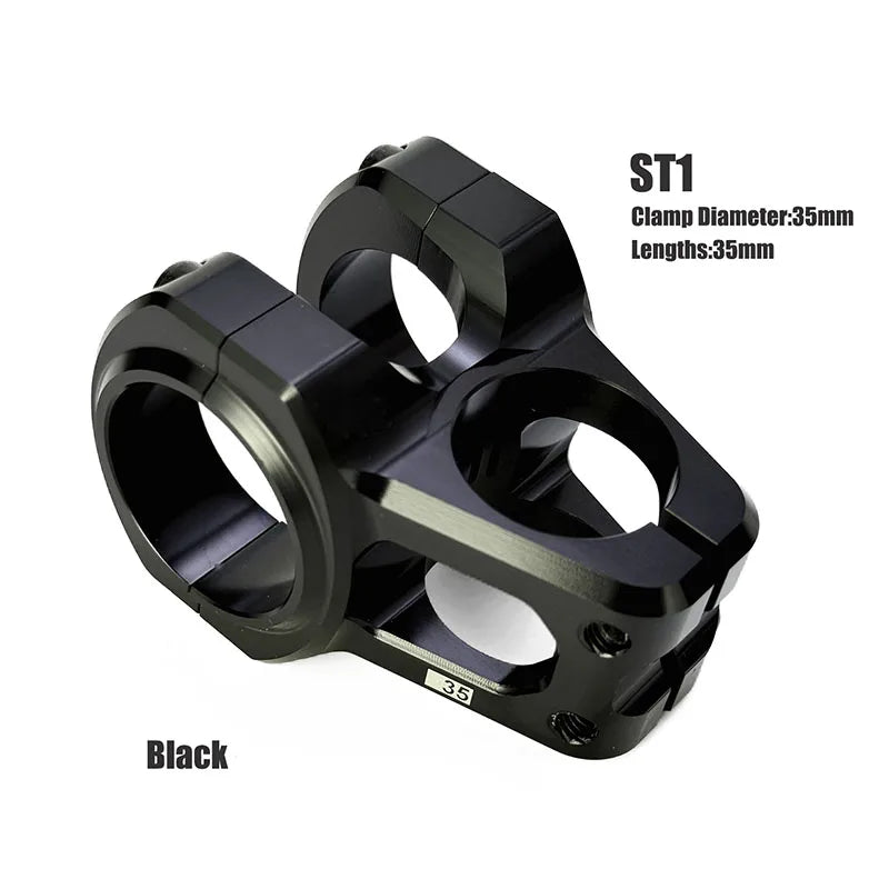 ST1  Stem 31.8MM 35MM Suitable for street bikes in all terrain mountainous areas   stem  mountain bike parts