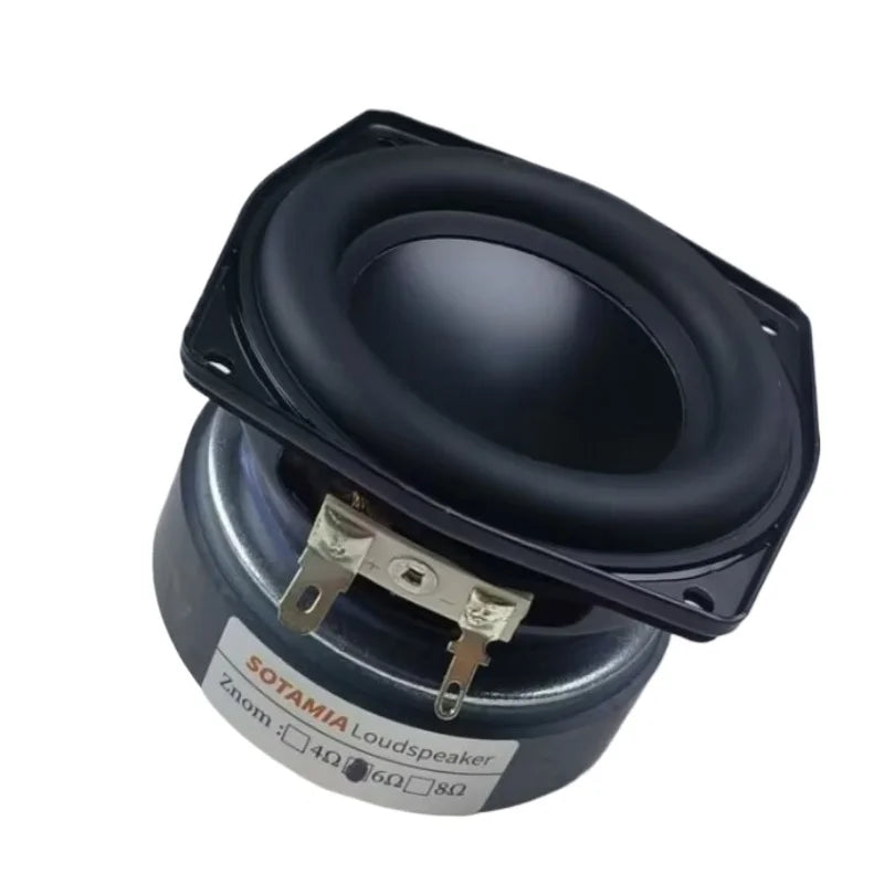 SOTAMIA 1Pcs 3 Inch Midrange Woofer Speaker 6 Ohm 50W Bass DIY Bluetooth Speaker Subwoofer Hifi Music Audio Loudspeaker