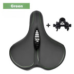 Wide Replacement Bike Saddle,Fit for Indoor & Outdoor Bicycles,Comfortable Bike Seat Cushion for Men & Women,Cycling Bike Parts