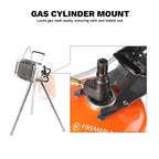 Fire-Maple Sunflower Gas Stove Stand 1/4'' Screw Lightweight Gas Heater Tripod Stainless Steel Outdoor Burner Holder for Camping