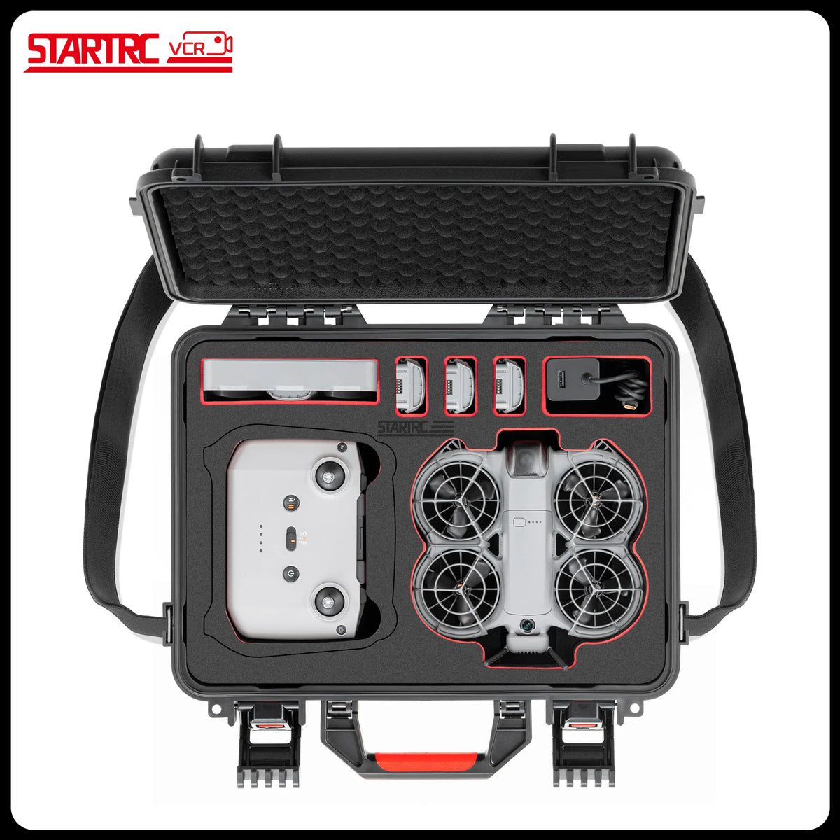 Neo 2 Case, Waterproof Hard Shell Carry Case for DJI Neo 2 Fly More Combo Accessories for RC-N/RC2 Controller [Case Only]