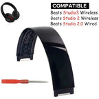 Replacement Headband Arch Plastic Parts Kit for Beats Studio 2.0/3 Headphones, Multiple Colors