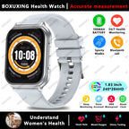 New Bip 6 Pro Sports Smart Watch 700MAH Battery 1.83" AMOLED HD GPS Track IP68 Waterproof Heart Rate Bluetooth Call Smartwatches