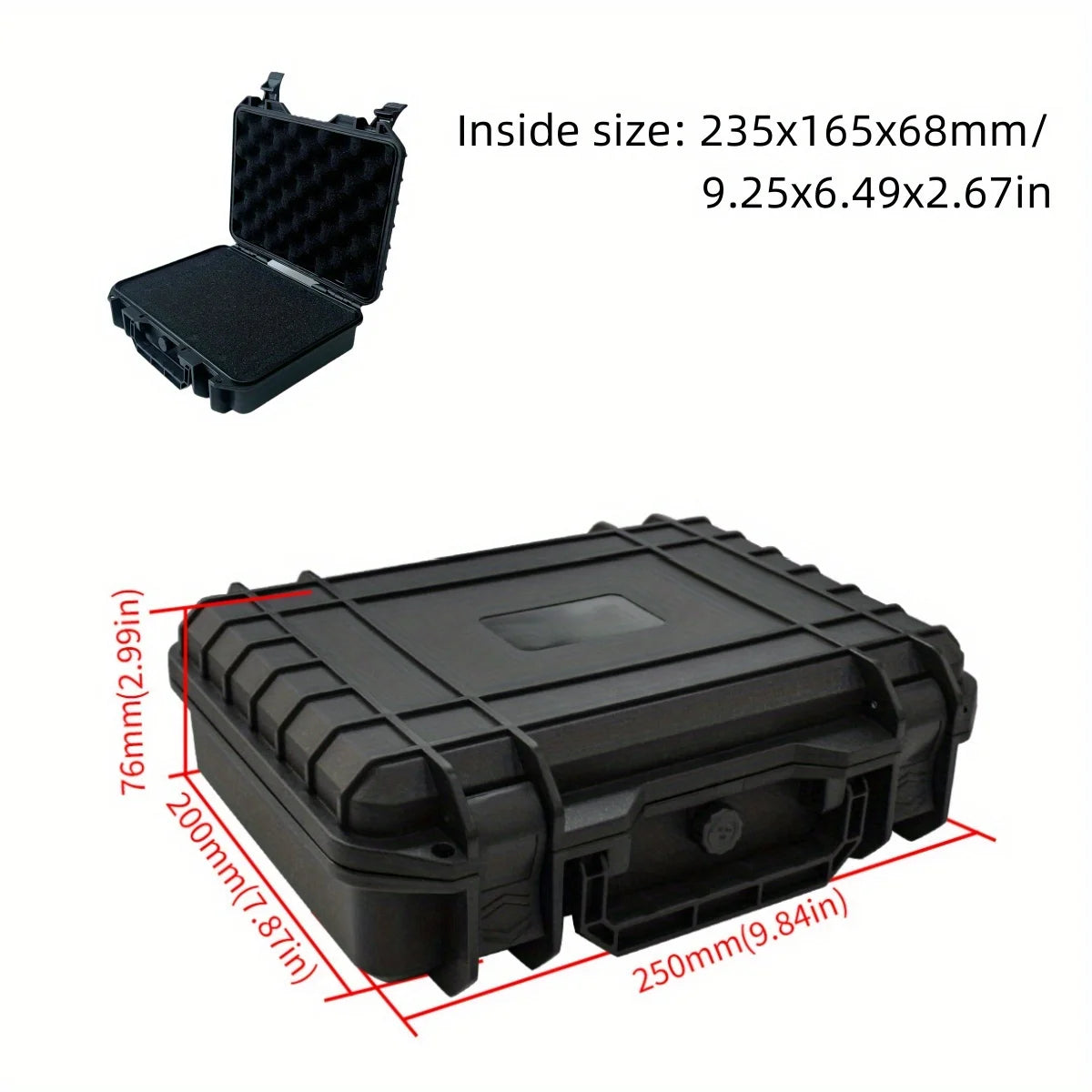250x200x76mm