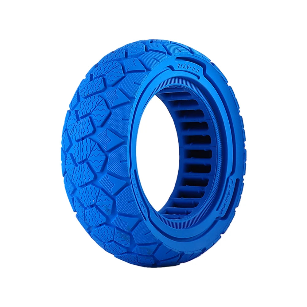 For Kugoo Kukirin G2 Pro Electric Scooter Off Road Solid Multi Colors Tire 9*3.0-5.5 Anti Slip Rubber Tyre No Inflation Needed