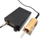 Leather Edging and Creasing Machine Electric Creaser Linear Tool Iron Tips Optional for Hot Process Grooving Edge Sealing Work