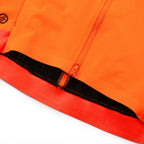 YKYW Men's Windproof Waterproof Long Sleeve Cycling Jacket MTB Bike Coat Bicycle Sports Windbreaker Double Zipper Cycling Jersey