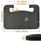 Car Tray Table  Computer Desk Mount Stand Eat Work Car Steering Wheel Dining Table Bracket Drink Food Coffee Tray Board