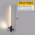 Right Black 80cm / Neutral Light