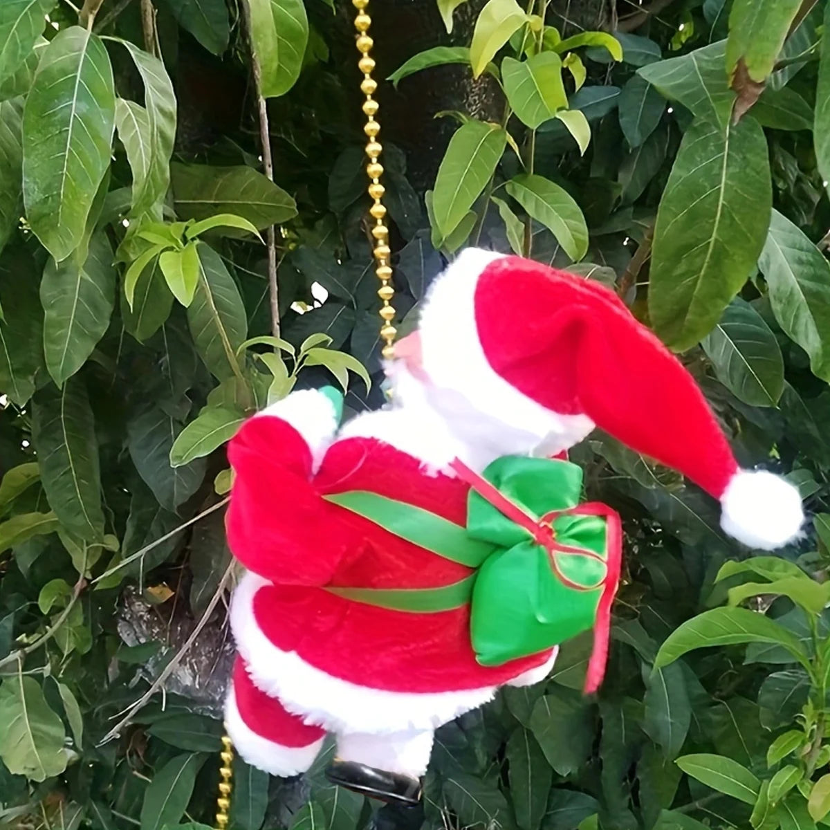 1PC Climbing Beads, Climbing Rope, Santa Claus Doll, Christmas Decorations, Ornaments, Event and Party Supplies, Gifts