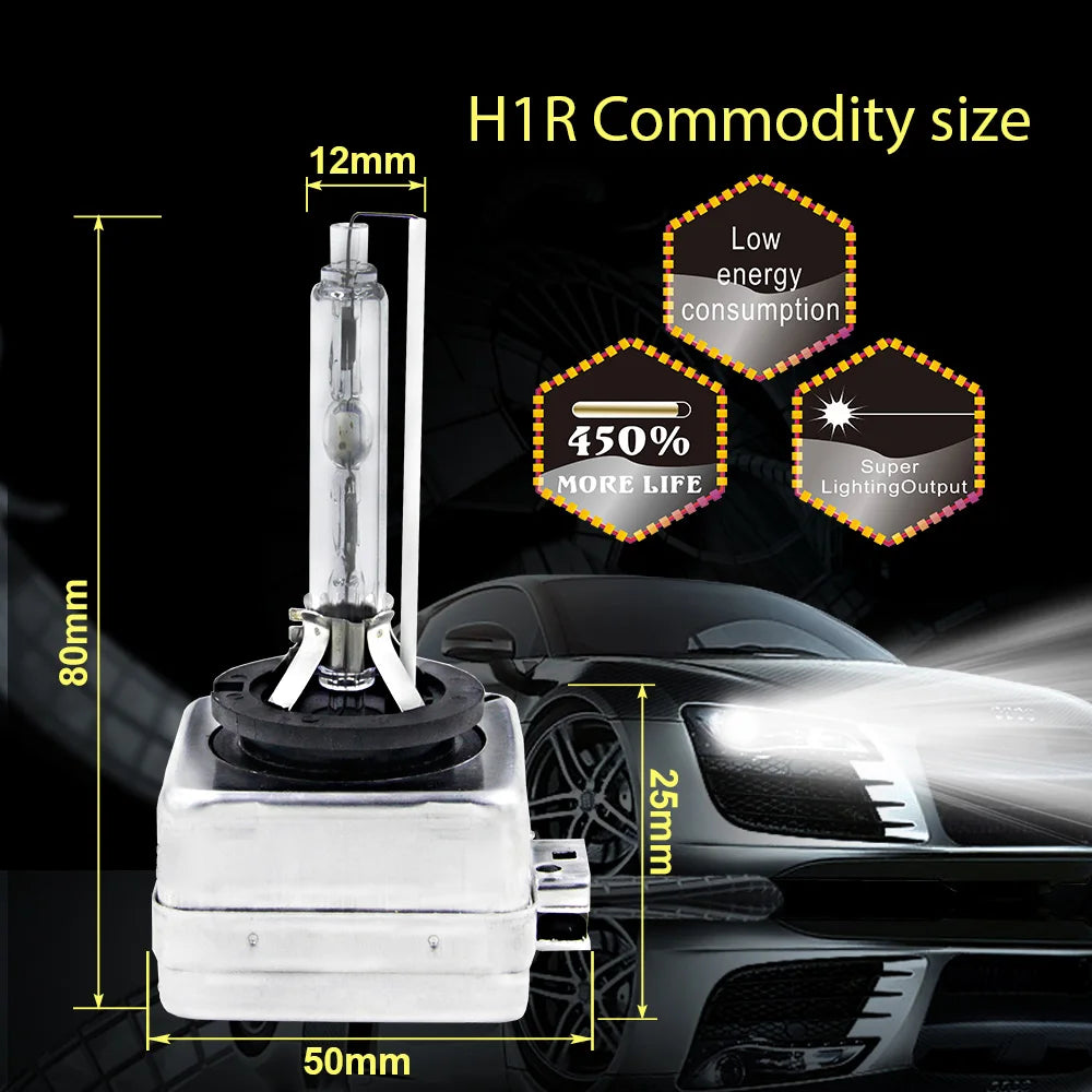 1Pair XENON Headlight Bulb HID Super Brightness D3S Xenon Lamp 6000K For Audi A5 S5 RS5 2016 2015 2014 2013 2012 2011 2007-2010