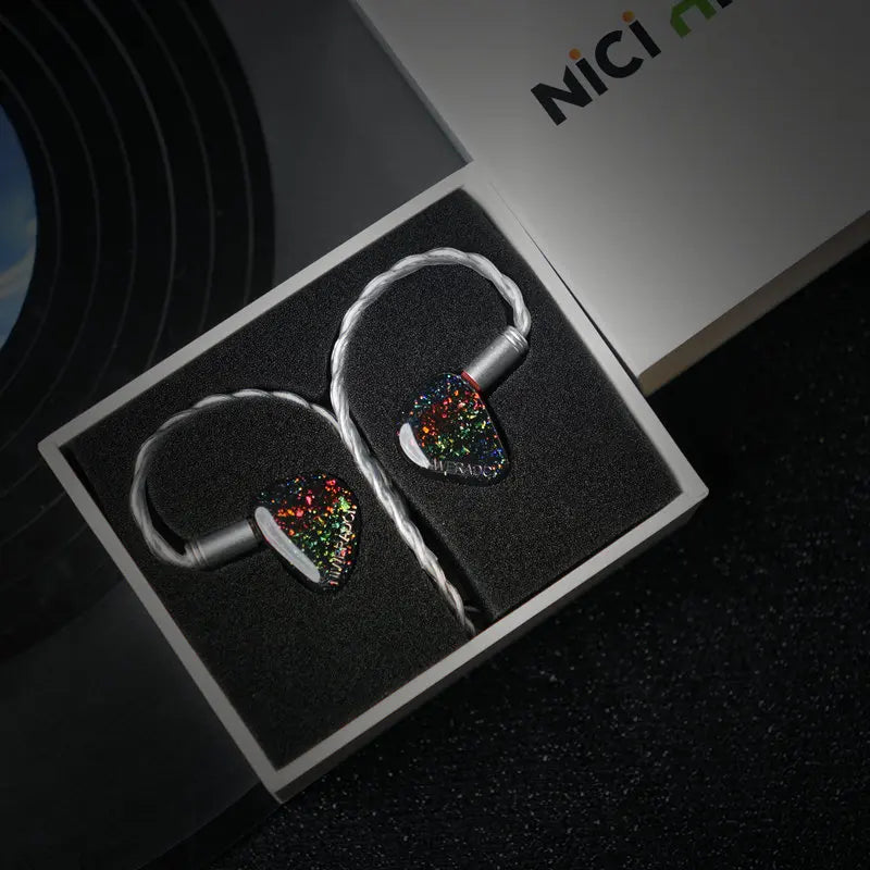 Nici HiFi-42 Quantum Wanderer In-Ear Monitors 1DD+1BC hybrid-driver noise-cancelling IEMs for audiophile gaming