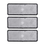 Electric Scooter Rear Reflector Night Safety Warning Plate Waterproof High Bright Universal Motorcycle Car Truck Trailer Parts