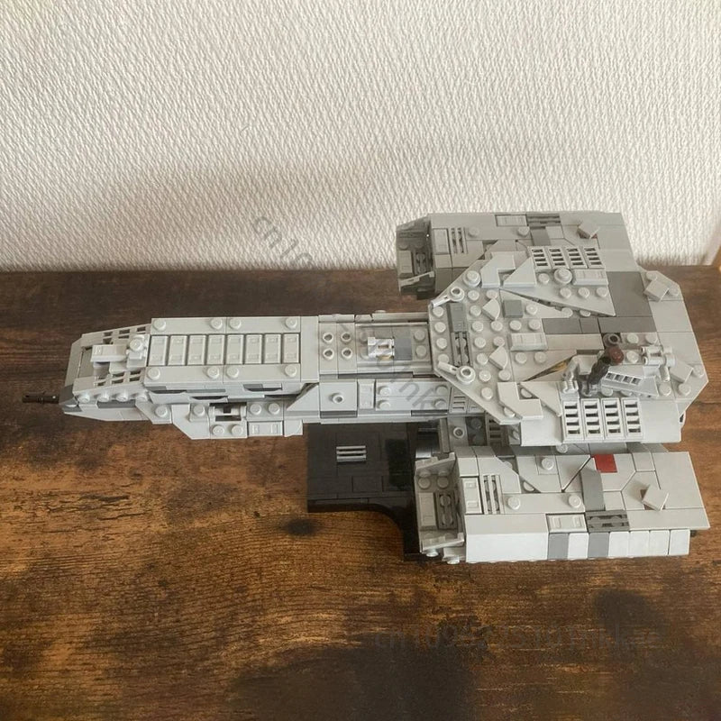 NEW BC-304 Daedalus Class Battlecruiser Model Building Blocks Pace War Weapon MOC SpaceShip Battle Bricks DIY Assembly Toy Gift
