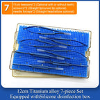 4 Pieces/set Of Ophthalmic Microsurgery Instruments 12/16/18cm Scissors+Needle Holder+tweezers Stainless Steel Surgical Tools