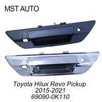 Tailgate Door Handle With Camera Key Holes Black Or Chrome 69090-0K110 For Toyota Hilux Revo 2015-2021 690900K120