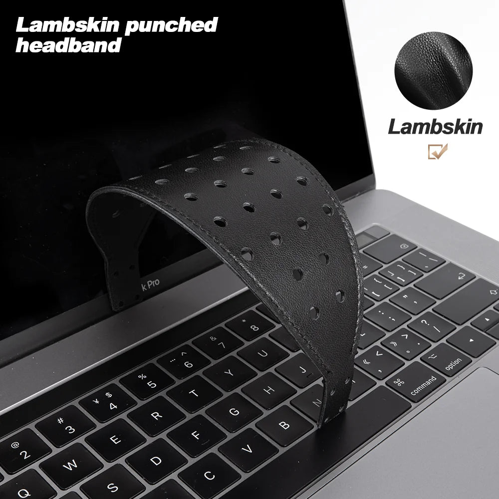 Ear Pads Angled for AUDEZE LCD2/LCD3/LCD4 LCDXC MX4 Perforated Sheepskin lambskin dermis headphones Memory Covers Sponge