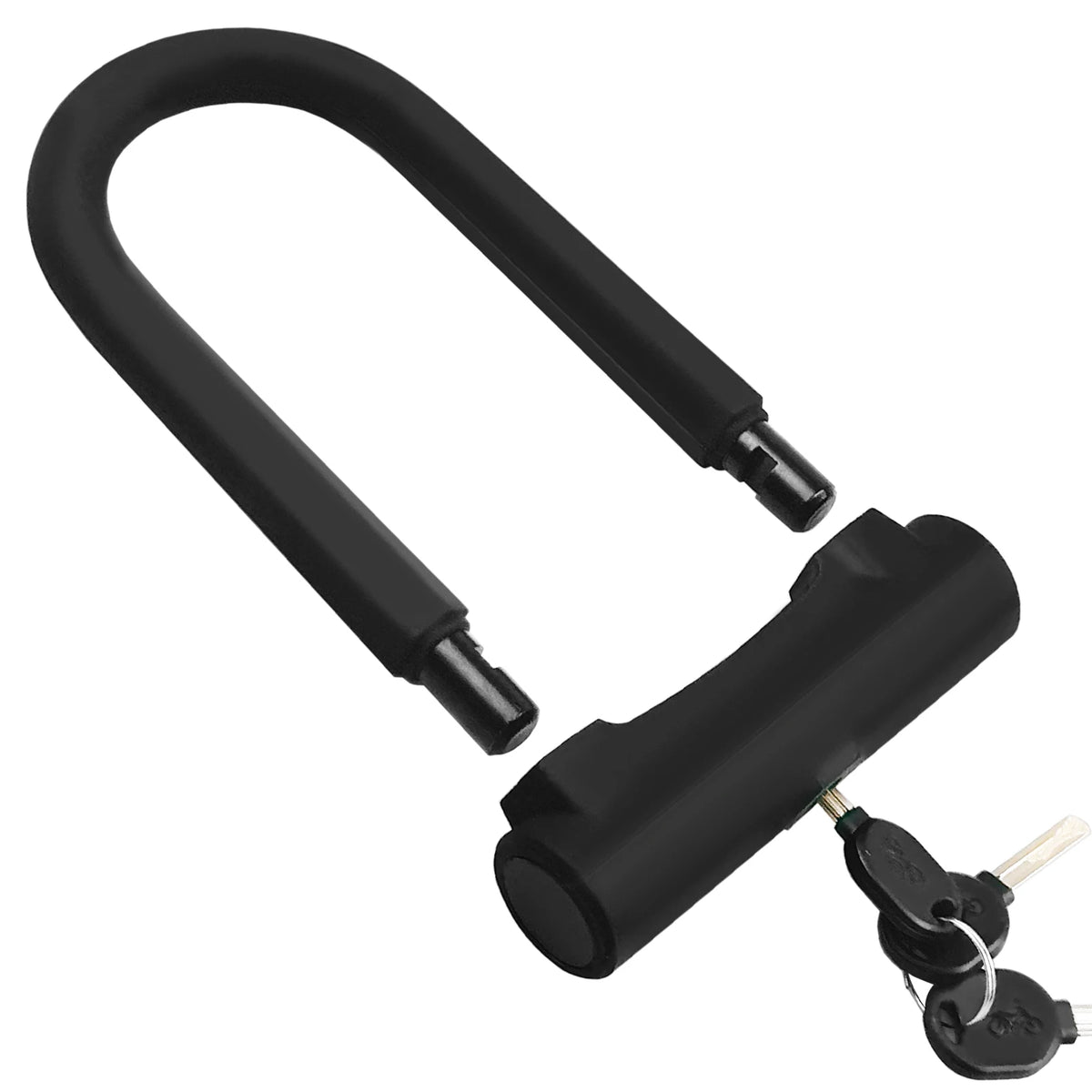 Heavy Duty Bicycle U-Lock with Mounting Bracket, Anti-Theft U Shape Lock Set