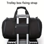 Large Capacity Carry on Travel Bag for Men Spacious Sports Gym Bag with Multiple Compartments Weekend Overnight Duffel Bag