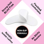 25/50/100Pairs Eye Patches Under Eyelash Pads for Building Hydrogel Paper Patches Lint Free Stickers for False Eyelashes LAUKISS