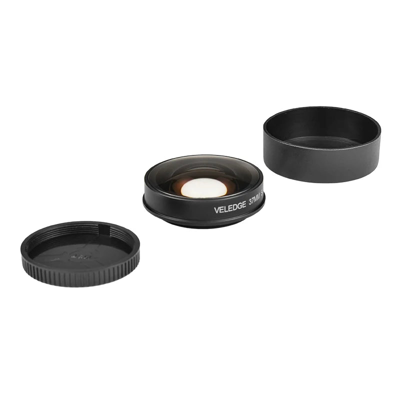 VLOGMAGIC 37MM 0.2X HD Ultra Wide Fisheye Lens for Canon, Sony, JVC Video Cameras Camcorder
