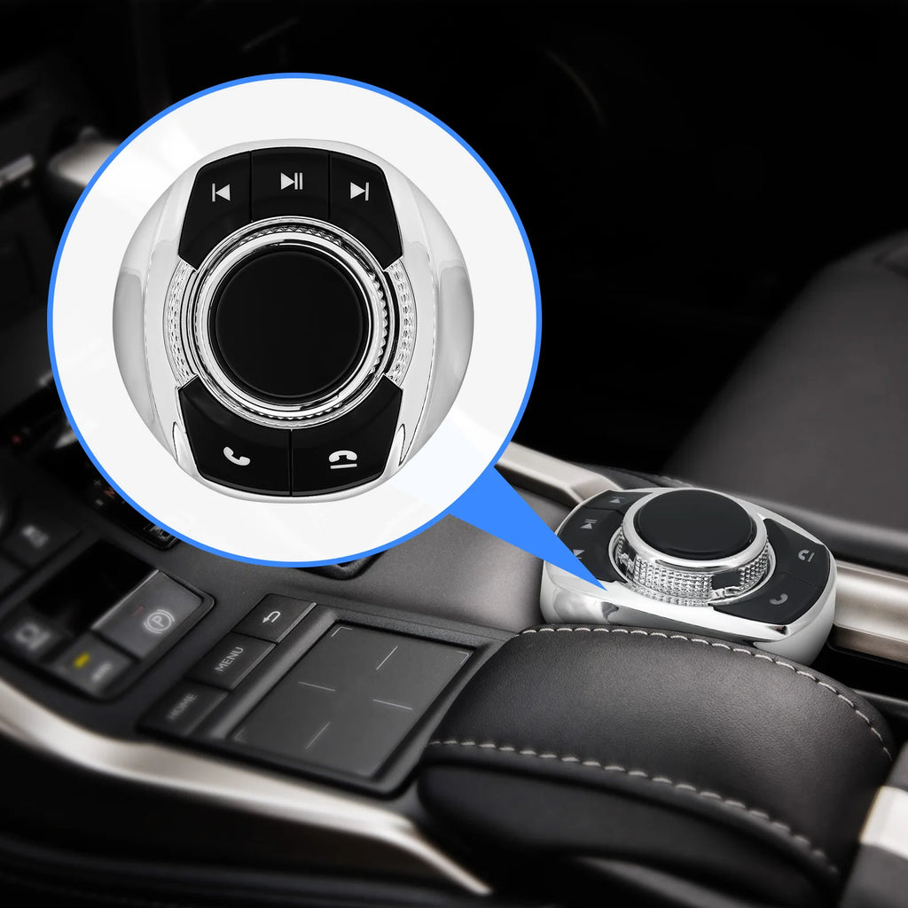 Universal Cup Shape Wireless Car Steering Wheel With LED Light 8-key Control Buttons For Android Multimedia Navigation Player